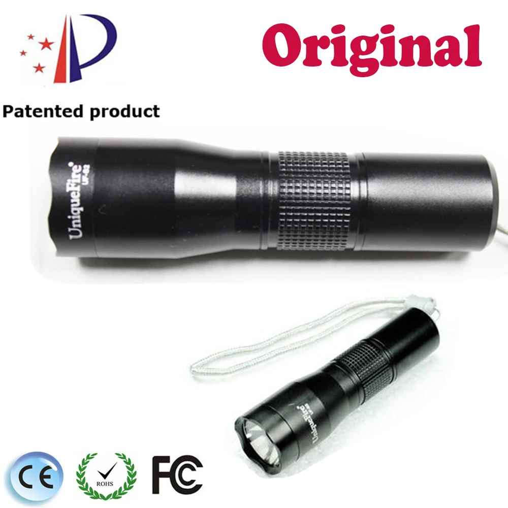 

UniqueFire U2 Led Mini Flashlight UF-S2 1200LM 5 Modes Lamp Torch For 1*16340/1*CR123A Rechargeable Battery