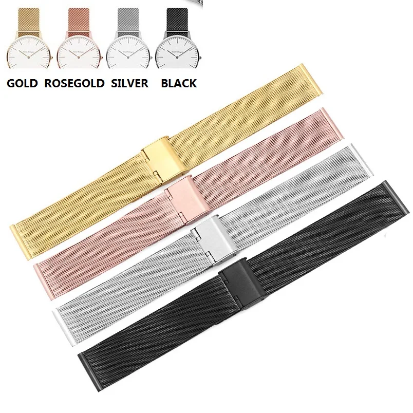 14mm 16mm 18mm 20mm top quality luxury watchband metal milanese strap 4colors available for daniel wellington watch dw watchband
14mm 16mm 18mm 20mm top quality luxury watchband metal milanese strap 4colors available for daniel wellington watch dw watchband
