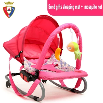 Multifunctional balancing newborn baby rocking chair chaise lounge placarders chair cradle portable child baby artifact
Multifunctional balancing newborn baby rocking chair chaise lounge placarders chair cradle portable child baby artifact