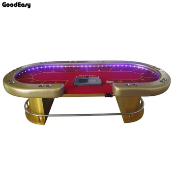 280*140cm 6Colors Casino Poker Table Texas Hold'em Baccarat Square Tbale with 10 players
280*140cm 6Colors Casino Poker Table Texas Hold'em Baccarat Square Tbale with 10 players