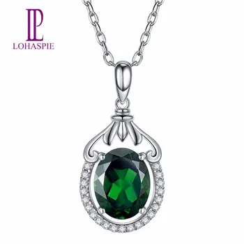 LP Diamond-Jewelry Natural Gemstone Chrome Diopside 18K 750 White Gold Pendant Fine Fashion Stone Jewelry For Women Gift
LP Diamond-Jewelry Natural Gemstone Chrome Diopside 18K 750 White Gold Pendant Fine Fashion Stone Jewelry For Women Gift
