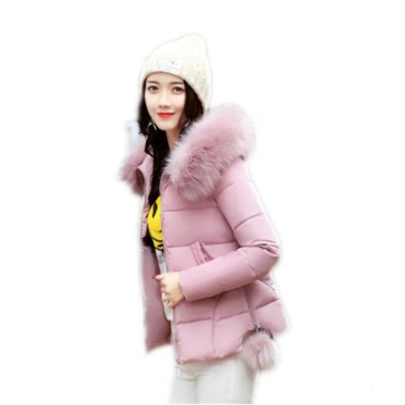 2018 new wild winter coat women short cute hair ball coat down cotton padded clothes
2018 new wild winter coat women short cute hair ball coat down cotton padded clothes