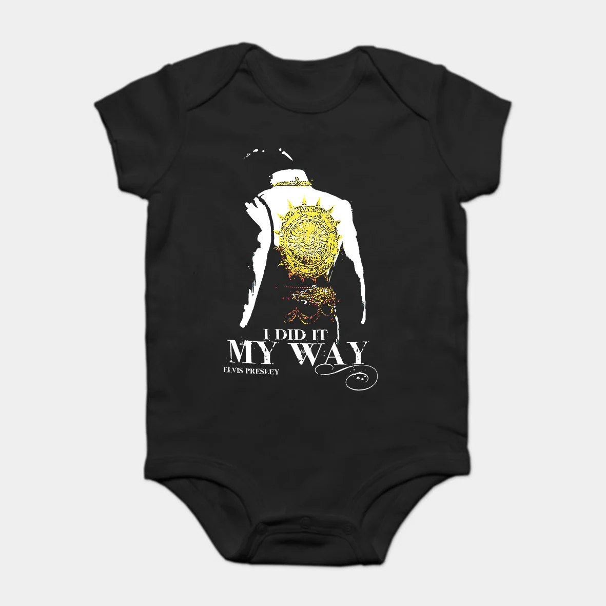 Baby Onesie Baby Bodysuits kid t shirt Elvis Presley I Did It My Way Black Printed s Clothing
Baby Onesie Baby Bodysuits kid t shirt Elvis Presley I Did It My Way Black Printed s Clothing