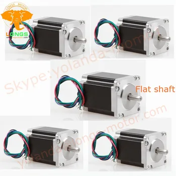 Promotion! EU Free shipping 5PC Stepper Motor Nema23 3A 270 oz.in flat Shaft 8mm 76mm CNC Kits
Promotion! EU Free shipping 5PC Stepper Motor Nema23 3A 270 oz.in flat Shaft 8mm 76mm CNC Kits