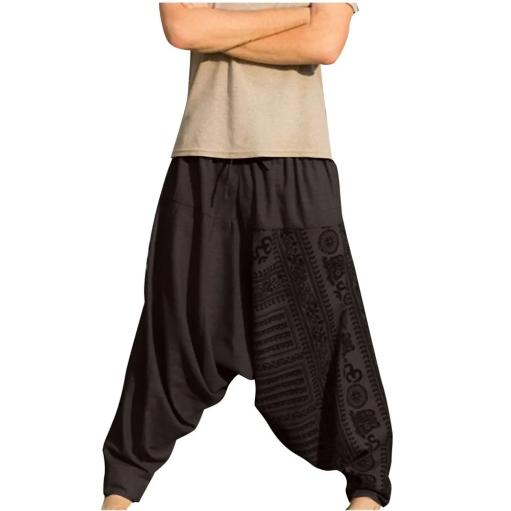 Plus Size Men Trousers Baggy Harem Pants JoggerPants For Men Casual Drawstring Bohemia Loose Solid Pantalon Homme 2019 Men
Plus Size Men Trousers Baggy Harem Pants JoggerPants For Men Casual Drawstring Bohemia Loose Solid Pantalon Homme 2019 Men