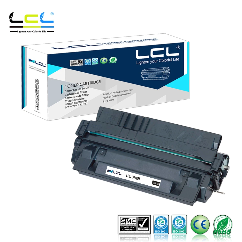 LCL 29X C4129X C4129 4129X (1-Pack Black) Toner Cartridge Compatible for HP LaserJet 5000/5000g/5000GN/5000LE/5100/5100DTN
LCL 29X C4129X C4129 4129X (1-Pack Black) Toner Cartridge Compatible for HP LaserJet 5000/5000g/5000GN/5000LE/5100/5100DTN
