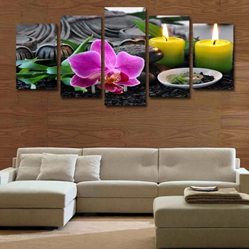 2017 Cuadros Decoracion 5 Pcs(no Frame) Colorful Flowes Candle Picture Print Painting On Canvas Wall Art Home Decor Living Room
2017 Cuadros Decoracion 5 Pcs(no Frame) Colorful Flowes Candle Picture Print Painting On Canvas Wall Art Home Decor Living Room