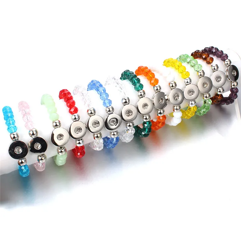 Colorful Beads Snap Bracelet DIY Charms Bangle Fit 18mm Snap Buttons Jewelry For Women ZE505E
Colorful Beads Snap Bracelet DIY Charms Bangle Fit 18mm Snap Buttons Jewelry For Women ZE505E