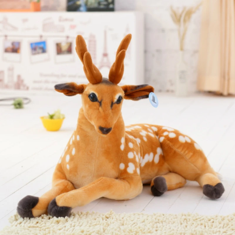 Cute Sika Deer Doll Plush Stuffed Animal Simulation Deer Doll for Children Cute Plush Toys Kids Birthday Gift Photo Props
Cute Sika Deer Doll Plush Stuffed Animal Simulation Deer Doll for Children Cute Plush Toys Kids Birthday Gift Photo Props
