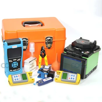 Orientek Fusion Splicing Tool Kit T45 Fusion Splicer+T300 OTDR SM 1550nm 28dB OPM OLS VFL Fedex/UPS/DHL Free shipping 
Orientek Fusion Splicing Tool Kit T45 Fusion Splicer+T300 OTDR SM 1550nm 28dB OPM OLS VFL Fedex/UPS/DHL Free shipping