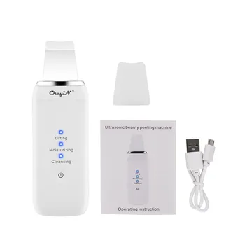 Usb Rechargeable Vibration Ultrassonic Face Lifting Skin Scrubber Skin Peeling for Blackhead Remover 3 Modes Face Cleaning
Usb Rechargeable Vibration Ultrassonic Face Lifting Skin Scrubber Skin Peeling for Blackhead Remover 3 Modes Face Cleaning