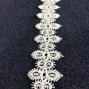 Purified water soluble embroidery lace necklace clothing materials Lace accessories 3.5 cm wide X3501 
Purified water soluble embroidery lace necklace clothing materials Lace accessories 3.5 cm wide X3501