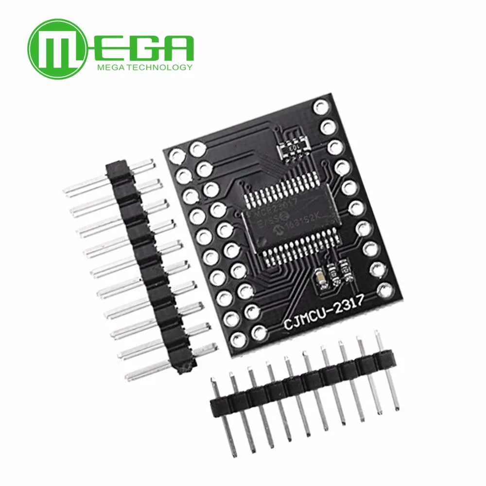 MCP23017 Serial Interface Module IIC I2C SPI MCP23S17 Bidirectional 16-Bit I/O Expander Pins 10Mhz Serial Interface Module
MCP23017 Serial Interface Module IIC I2C SPI MCP23S17 Bidirectional 16-Bit I/O Expander Pins 10Mhz Serial Interface Module