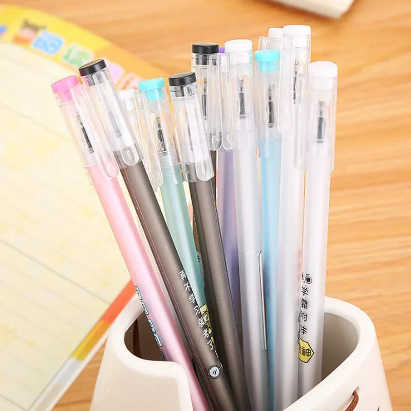 Creative New Transparent Gel Pen Cute Cartoon Stationery With Word Painted Water-Based Signature Pen School Office Supplies Pen
Creative New Transparent Gel Pen Cute Cartoon Stationery With Word Painted Water-Based Signature Pen School Office Supplies Pen