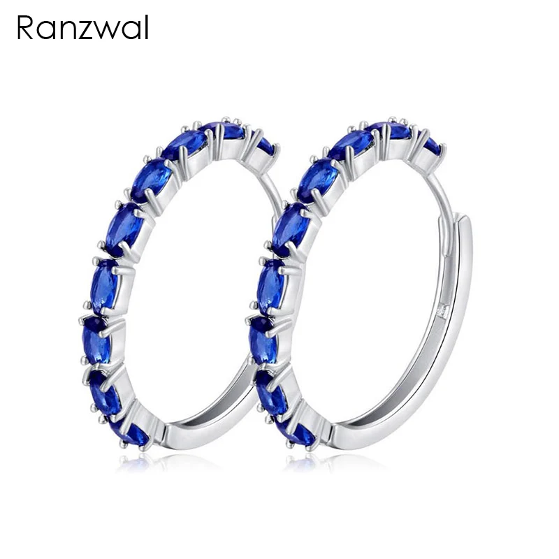 Ranzwal Trendy Big Circle Hoop Earrings for Women Colorful Cubic Zircon Clip Earrings Party Jewelry
Ranzwal Trendy Big Circle Hoop Earrings for Women Colorful Cubic Zircon Clip Earrings Party Jewelry
