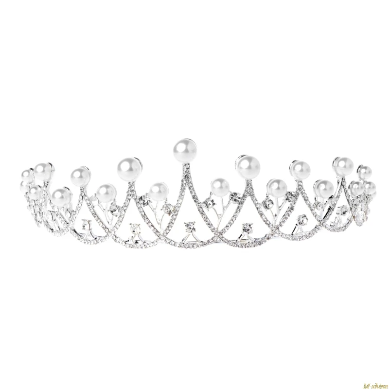 2018 Shiny Faux Pearl Princess Crown Headband Rhinestone Wedding Tiara Bride Prom New M-shine A24_25
2018 Shiny Faux Pearl Princess Crown Headband Rhinestone Wedding Tiara Bride Prom New M-shine A24_25