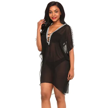 Women's Beach Dress Exquisite Chiffon Cutout Shoulder Women's Large Size Beach Skirt Cover-Ups
Women's Beach Dress Exquisite Chiffon Cutout Shoulder Women's Large Size Beach Skirt Cover-Ups