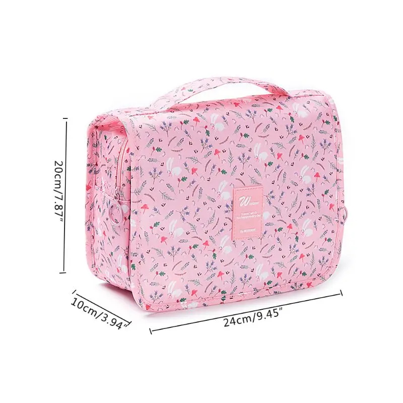 Travel Floral Large Cosmetic Makeup Toiletry Wash Organizer Handbag Storage Hanging Bag
Travel Floral Large Cosmetic Makeup Toiletry Wash Organizer Handbag Storage Hanging Bag