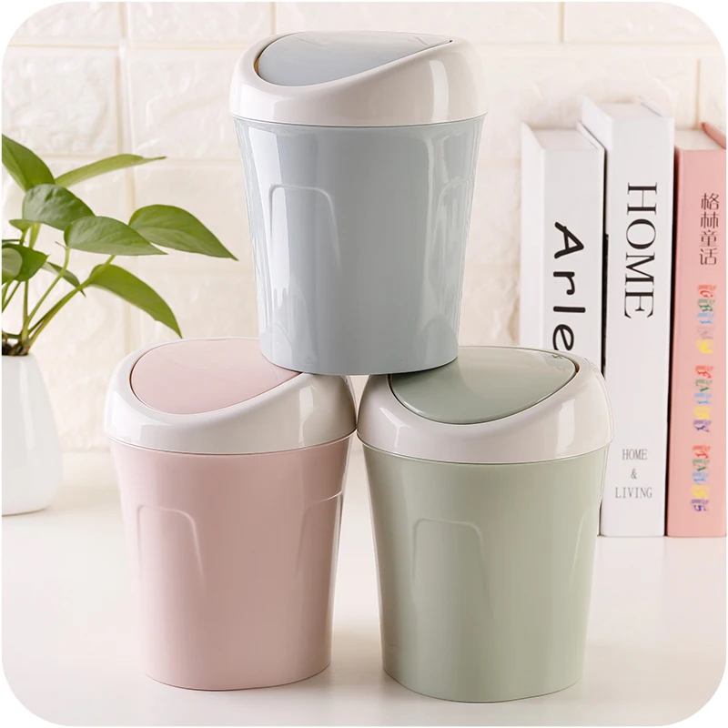 Fashion Desktop Trash Storage Bucket with Cover Household Plastic Trash Basket Mini Shake Cover Type Storage Box 3 Color
Fashion Desktop Trash Storage Bucket with Cover Household Plastic Trash Basket Mini Shake Cover Type Storage Box 3 Color