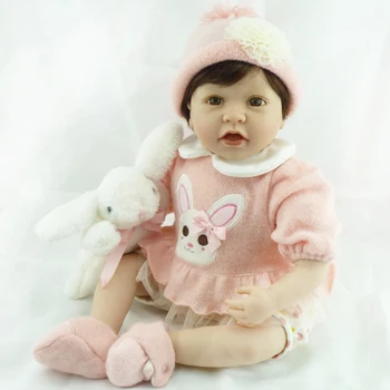 High Quality Reborn Babies Dolls Silicone Reborn Dolls Cotton Body Baby Toys Present For Girls Christmas Brinquedos Doll Reborn
High Quality Reborn Babies Dolls Silicone Reborn Dolls Cotton Body Baby Toys Present For Girls Christmas Brinquedos Doll Reborn