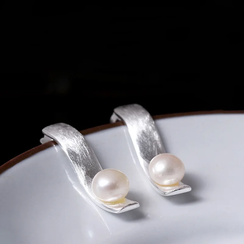 pearl 100% 925 Sterling silver Jewelry fashion Hypoallergenic Stud earrings for women gift
pearl 100% 925 Sterling silver Jewelry fashion Hypoallergenic Stud earrings for women gift