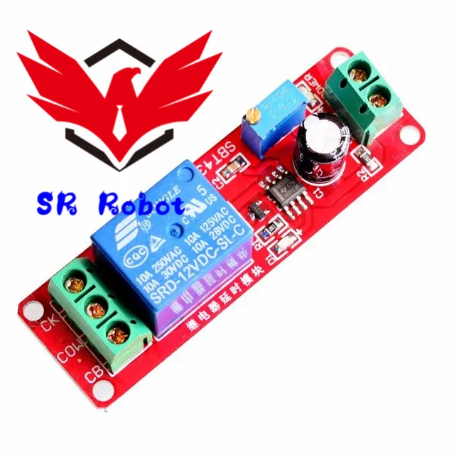 C 12V Delay Relay Shield Module NE555 Timer Switch Adjustable Module 0 To 10 Second 0~10S Car Oscillator Power Robot Kit
C 12V Delay Relay Shield Module NE555 Timer Switch Adjustable Module 0 To 10 Second 0~10S Car Oscillator Power Robot Kit