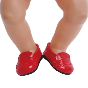 43 cm baby dolls shoes newborn Simple red PU shoes bridal dress shoe Baby toys fit American 18 inch Girls doll g71
43 cm baby dolls shoes newborn Simple red PU shoes bridal dress shoe Baby toys fit American 18 inch Girls doll g71