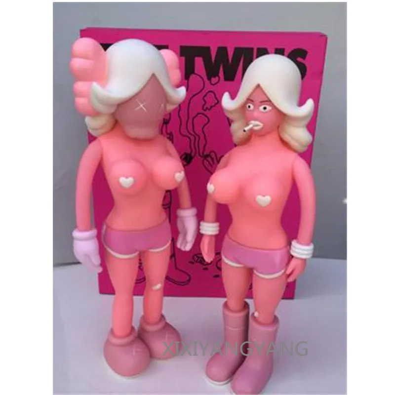 4 Style KAWS Original Fake Street Art twins Vinyl Action Figure Collectible Model Toy about 37CM Q594
4 Style KAWS Original Fake Street Art twins Vinyl Action Figure Collectible Model Toy about 37CM Q594