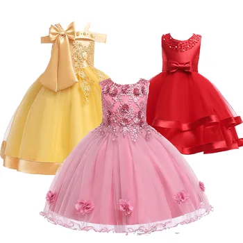 2019 Girls Summer Dress Princess Dress for Girls Party Wedding Sleeveless Elegant Floral Kids Dresses for Girls Vestido Costume
2019 Girls Summer Dress Princess Dress for Girls Party Wedding Sleeveless Elegant Floral Kids Dresses for Girls Vestido Costume