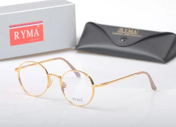 vintage Luxury brand optic prescription glasses frame women men titanium round frame computer eyeglasses frame Oculos De Grau
vintage Luxury brand optic prescription glasses frame women men titanium round frame computer eyeglasses frame Oculos De Grau