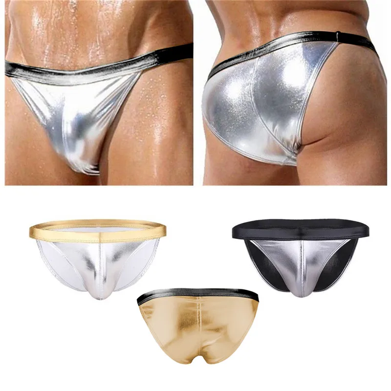Imitation leather Underwear Sexy For Men New Mens Thongs&G strings Sold Sliver Jockstrap Erotic Lingerie Sissy Panties String
Imitation leather Underwear Sexy For Men New Mens Thongs&G strings Sold Sliver Jockstrap Erotic Lingerie Sissy Panties String