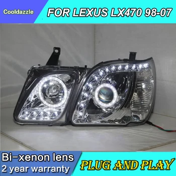 LED Head Lamp 1998 1999 2000 2001 2002 2003 2004 2005 2006 2007 Year For Lexus LX470 Head Lights Front Lamp With Daytime Running
LED Head Lamp 1998 1999 2000 2001 2002 2003 2004 2005 2006 2007 Year For Lexus LX470 Head Lights Front Lamp With Daytime Running