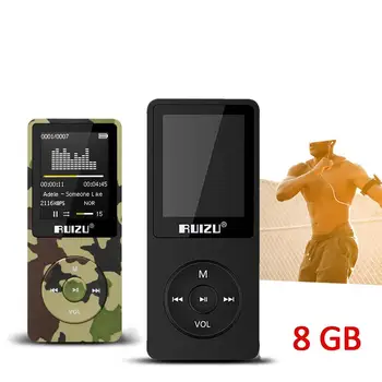 1pc 1.8"TFT Screen RUIZU X02 MP3 Music Player HiFi 8G MP3/4 Radio FM Recorder
1pc 1.8"TFT Screen RUIZU X02 MP3 Music Player HiFi 8G MP3/4 Radio FM Recorder