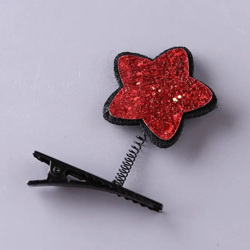 Girls Star Shaped Sequins Barrettes Glitter Spring Hairpin Clip Kids Children Styling Hair Accessory Stage Performance Party Sup
Girls Star Shaped Sequins Barrettes Glitter Spring Hairpin Clip Kids Children Styling Hair Accessory Stage Performance Party Sup