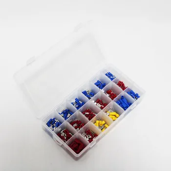 330pcs Assorted Insulated Electrical Wire Terminals Connectors Assortment Kit Electrical Crimp Spade Butt Ring
330pcs Assorted Insulated Electrical Wire Terminals Connectors Assortment Kit Electrical Crimp Spade Butt Ring