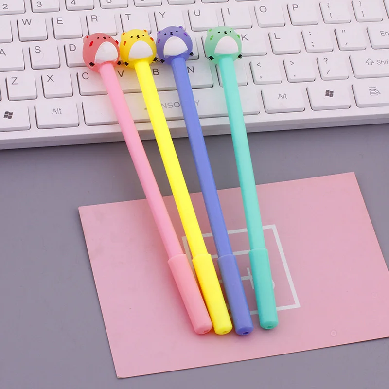 Hamster Gel Pen Kawaii Silica Gel Head Cute 0.5mm Pens For School Writing Office School Supplies Korean Stationery Girls Gifts
Hamster Gel Pen Kawaii Silica Gel Head Cute 0.5mm Pens For School Writing Office School Supplies Korean Stationery Girls Gifts