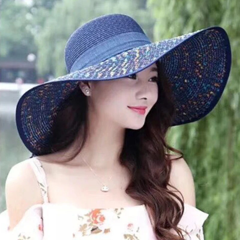 Fashion Vintage Elegant Straw sun visor caps For Women girls hat Women Wide Brim Sun Cap With Bow-knot Ladies Vacation Beach Hat
Fashion Vintage Elegant Straw sun visor caps For Women girls hat Women Wide Brim Sun Cap With Bow-knot Ladies Vacation Beach Hat