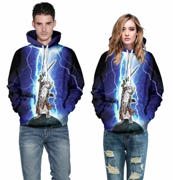Unisex Harajuku Sweatshirt Hoodies 3D Print Cat Lightning Hip Hop Loose Coats Casual Sweatshirt Mixed Color For Women & Men
Unisex Harajuku Sweatshirt Hoodies 3D Print Cat Lightning Hip Hop Loose Coats Casual Sweatshirt Mixed Color For Women & Men