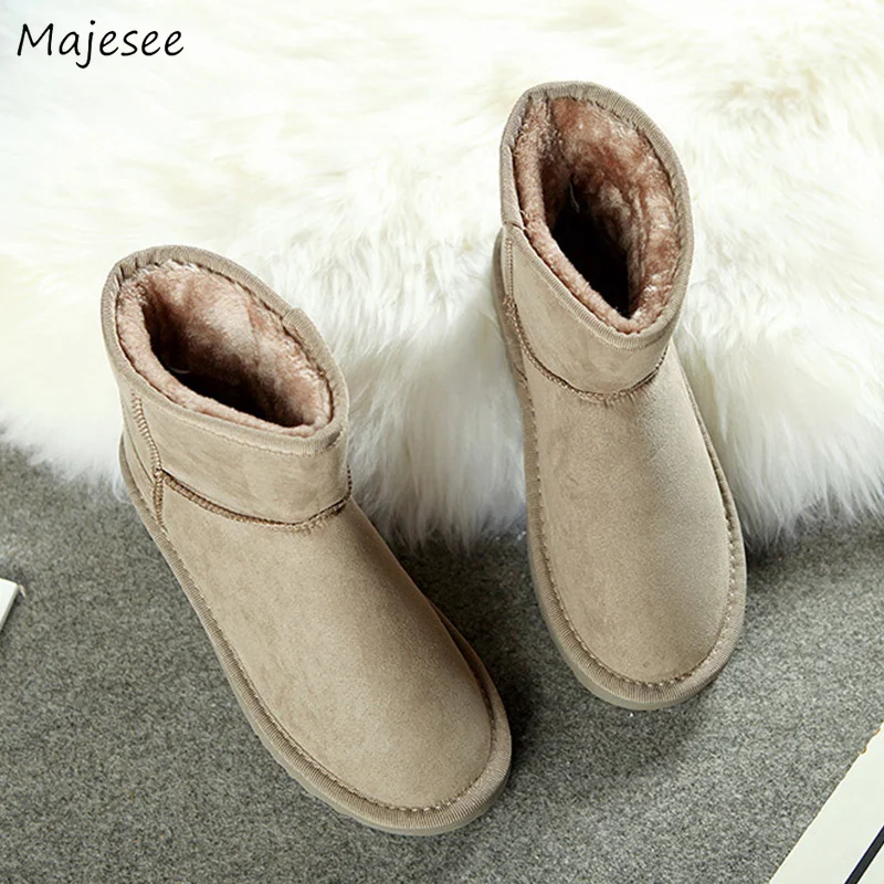 Boots Women Winter Snow New Korean Style Slip-on Plus Velvet Shoes Womens All-match Leisure Thick Bottom Classic Platform Ladies
Boots Women Winter Snow New Korean Style Slip-on Plus Velvet Shoes Womens All-match Leisure Thick Bottom Classic Platform Ladies