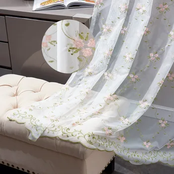Moka Green Red Floral European Embroidery Window Curtains Sheers Voile Tulle for Living Room Bed Room Luxury Decorative Drapes
Moka Green Red Floral European Embroidery Window Curtains Sheers Voile Tulle for Living Room Bed Room Luxury Decorative Drapes