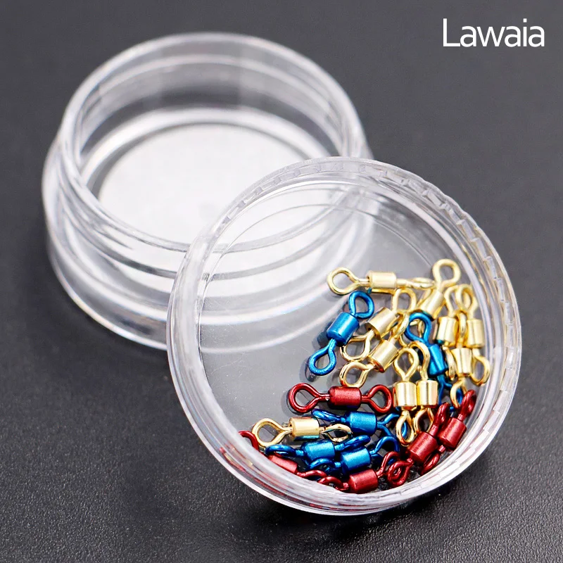 Lawaia Color Eight-character Ring Competitive High-speed Swivel Connector Fishing Supplies Line Small Accessories Fishing Tackle
Lawaia Color Eight-character Ring Competitive High-speed Swivel Connector Fishing Supplies Line Small Accessories Fishing Tackle