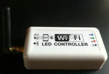 Wireless WiFi RGB LED Strip Light Controller for iOS Andriod smartPhone Pad Tablet
Wireless WiFi RGB LED Strip Light Controller for iOS Andriod smartPhone Pad Tablet