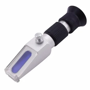 NEW DESIGN Portable Hand-held Grape Wine Alcohol Refractometer Brix 0-40% + Built-in ATC Compensation Range
NEW DESIGN Portable Hand-held Grape Wine Alcohol Refractometer Brix 0-40% + Built-in ATC Compensation Range