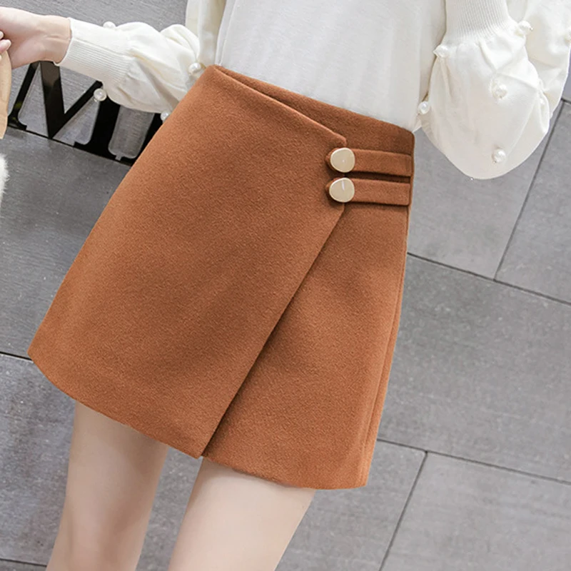 Women Autumn Winter Korean Skirt Elegant A Line Above Knee Mini Skirts Lady Apparel New Casual Clothing
Women Autumn Winter Korean Skirt Elegant A Line Above Knee Mini Skirts Lady Apparel New Casual Clothing