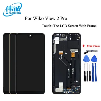 WEICHENG For Wiko View 2 Pro LCD Display and Touch Screen With Frame Digitizer Assembly For View 2 Pro Mobile Phone Accessories
WEICHENG For Wiko View 2 Pro LCD Display and Touch Screen With Frame Digitizer Assembly For View 2 Pro Mobile Phone Accessories