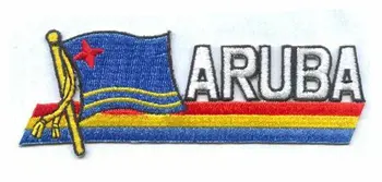 Aruba Flag Patches 3" Made by Twill and Heat Cut and Iron On Backing MOQ50pcs Accept Custom MOQ50pcs Free Shipping
Aruba Flag Patches 3" Made by Twill and Heat Cut and Iron On Backing MOQ50pcs Accept Custom MOQ50pcs Free Shipping