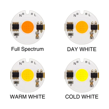 10PCS LED Lamp COB Chip 5W 7W 3W 9W 12W 220V LED Chip Full Spectrum Warm Cold Day White Smart IC Lighting For DIY Spot Light
10PCS LED Lamp COB Chip 5W 7W 3W 9W 12W 220V LED Chip Full Spectrum Warm Cold Day White Smart IC Lighting For DIY Spot Light