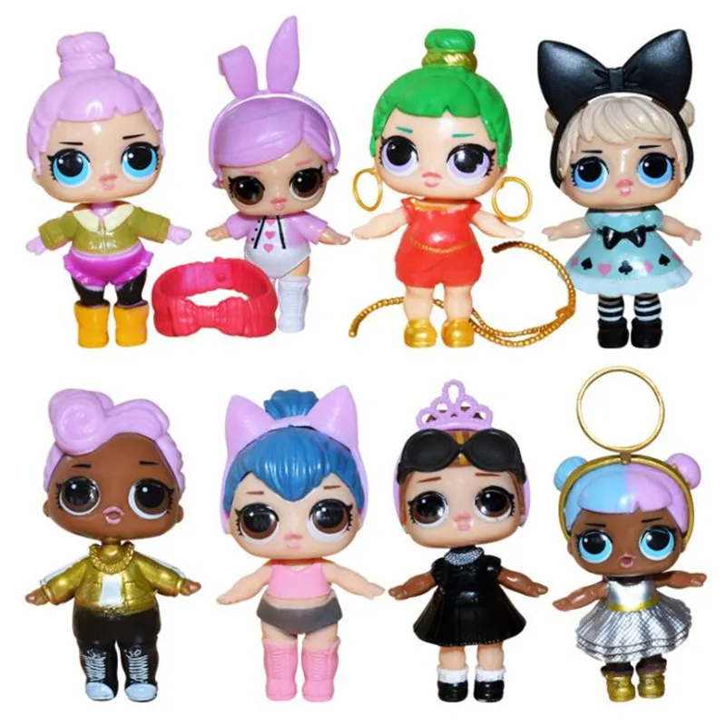 8Pcs/set New DIY lol Dolls Kids Toys Model Princess Doll Toys For Girls For Children Gift Doll Figure Toy Home Decorations
8Pcs/set New DIY lol Dolls Kids Toys Model Princess Doll Toys For Girls For Children Gift Doll Figure Toy Home Decorations