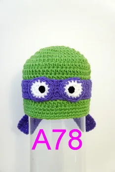 Crochet Ninja Turtles Hat , Handmade Baby Beanie Ear Flaps , Photo prop- Child Character Hat 30pcs/lot free shipping
Crochet Ninja Turtles Hat , Handmade Baby Beanie Ear Flaps , Photo prop- Child Character Hat 30pcs/lot free shipping