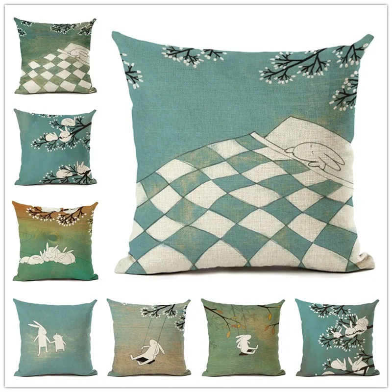 Pillow Cushion Home Decor Couch Newspaper Reindeer Printed Linen Cuscino Square Cojines Almohadas
Pillow Cushion Home Decor Couch Newspaper Reindeer Printed Linen Cuscino Square Cojines Almohadas